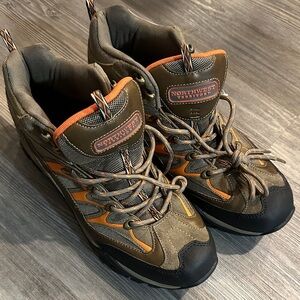 Northwest Territory Men's Brown and Orange Athletic Shoes Size 10 20314